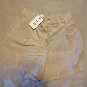 H&M Linen Blend Shorts